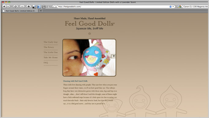 Feel Good Dolls Web