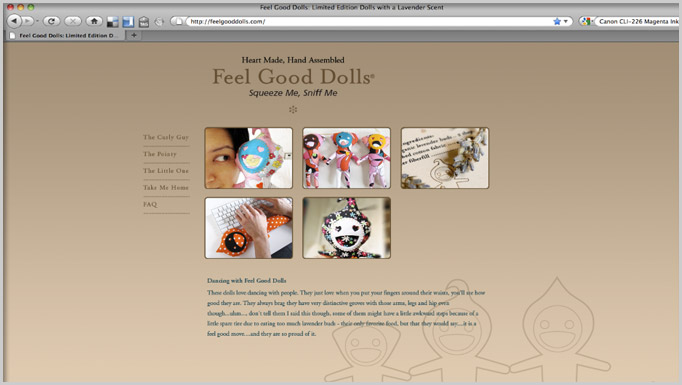 Feel Good Dolls Web